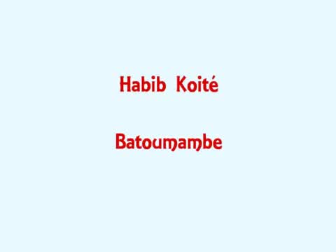 Habib Koité - Batoumambe