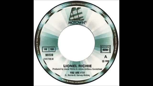 Lionel Richie - You Are