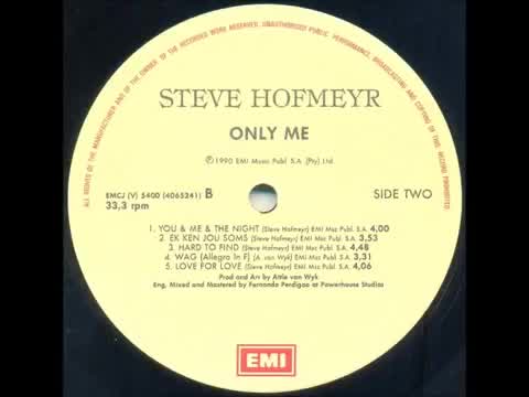 Steve Hofmeyr - Ek Ken Jou Soms