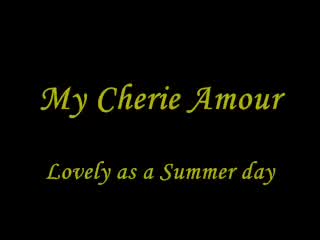 Stevie Wonder - My Cherie Amour