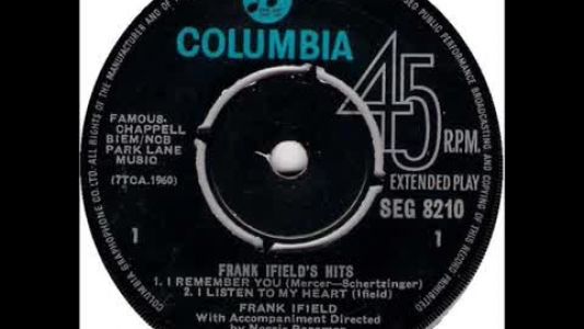 Frank Ifield - I Remember You (I Remember You)