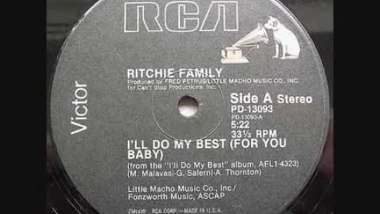 The Ritchie Family - I'll Do My Best